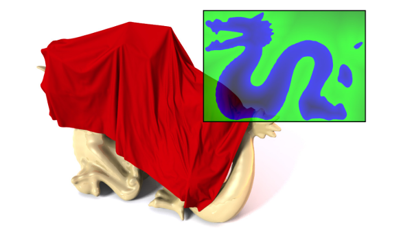 Hierarchical hp-adaptive Signed Distance Fields